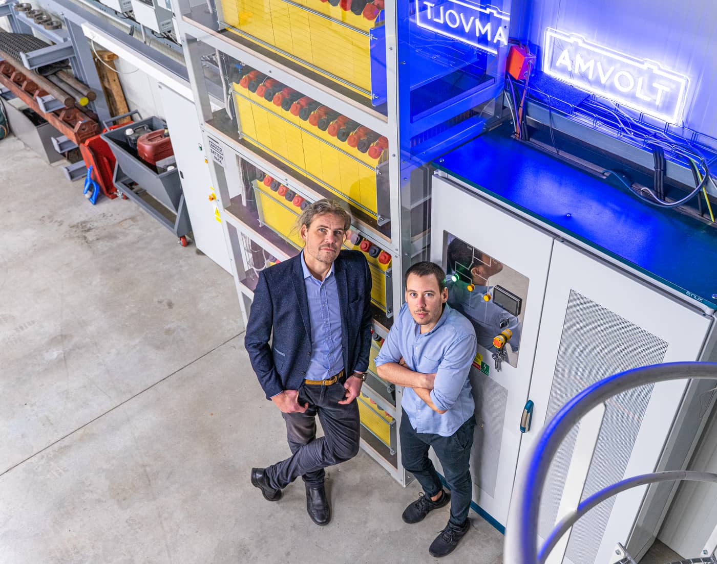 Dependence on China is dangerous, say the founders of the Czech manufacturer of European battery storage AMVOLT