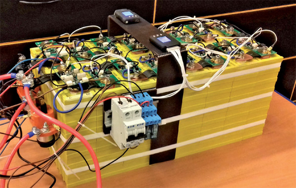Battery Management System for LFP on boat, example