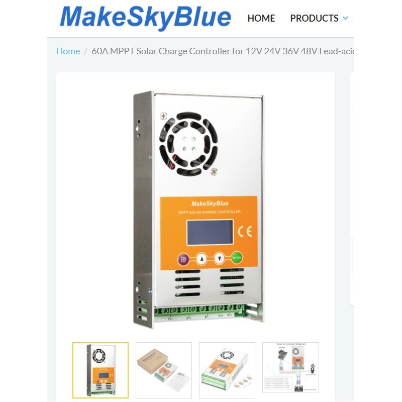 Make Sky Blue - MPPT collar controllers