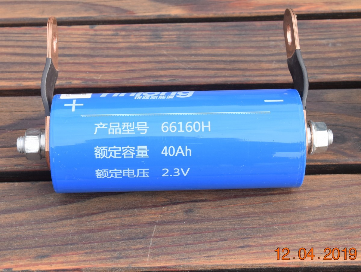The safe battery technology LTO - - - - only 95°C during the short circuit