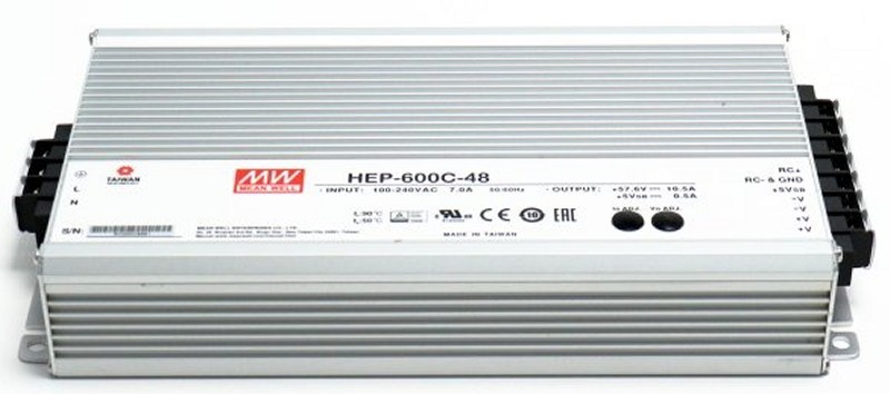 MEANWELL HEP-600C – DC Charger 12V/24V/48V 600W