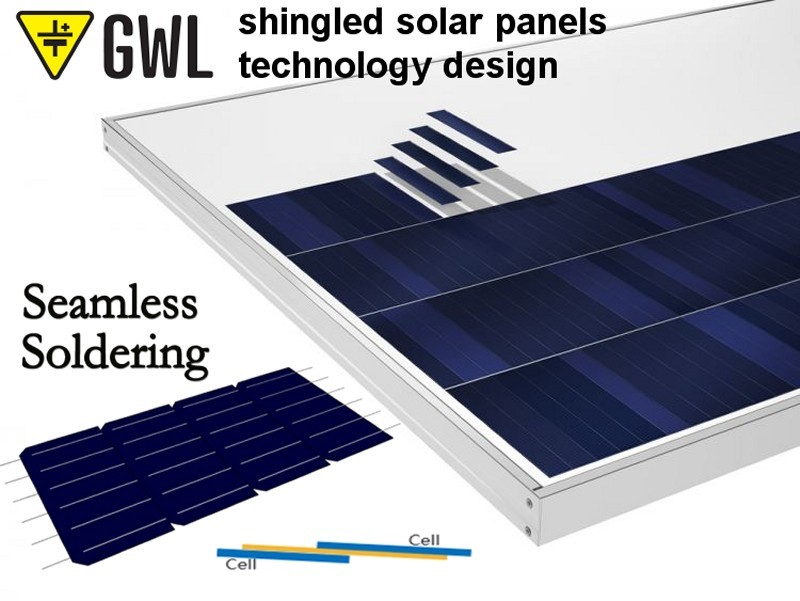 Shingled panels technology – seamless soldering