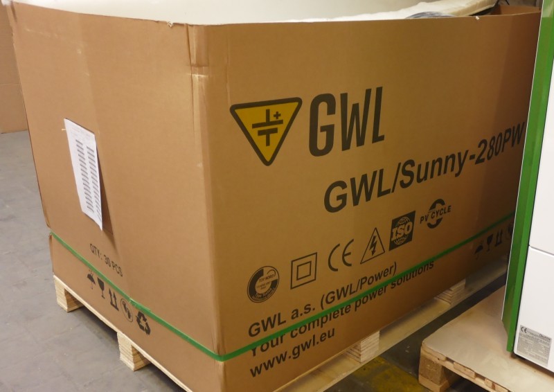 The GWL/Sunny promo - 280Wp panels make the hit