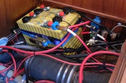 Sailing Yacht  with a 12V/200AH battery bank