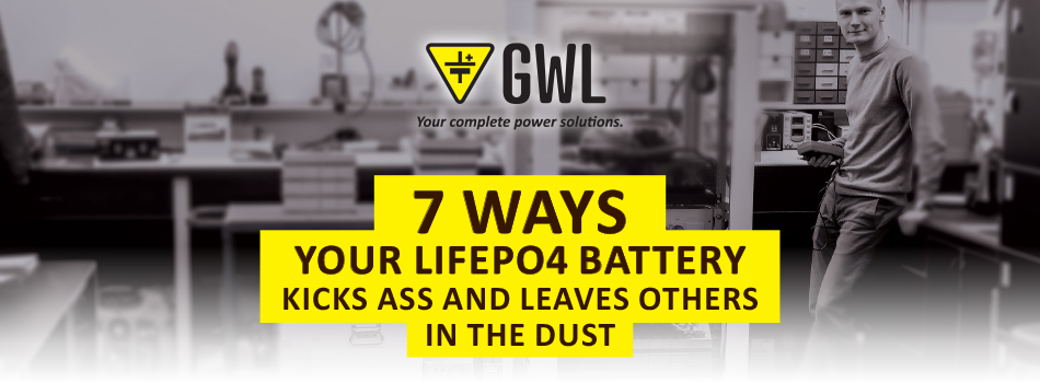 Using LiFePO4 battery and Solar in Caravans and RV - brochure by GWL